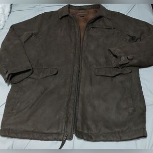 Men's Olive Color Super Warm Coat